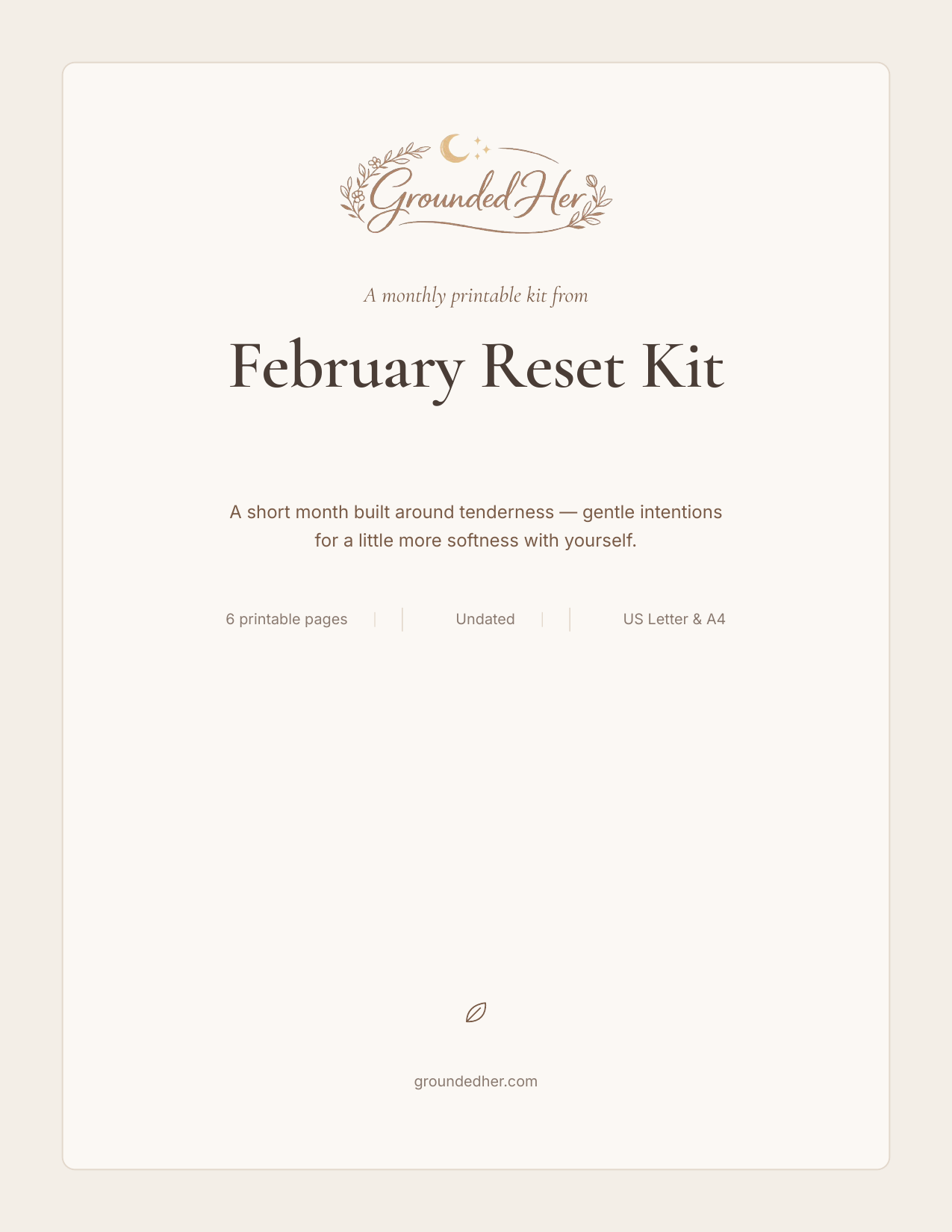 February Reset Kit cover